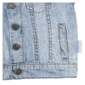 Chaqueta mezclilla Unisex sin mangas