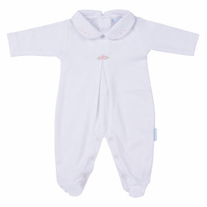 Enterito Pinu Flor Bordado a Mano