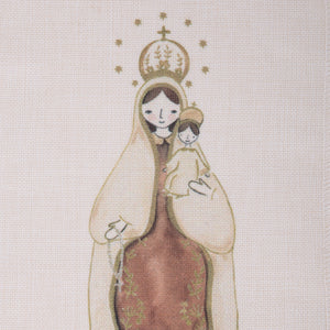 Mini Kit para bordar Virgen del Carmen