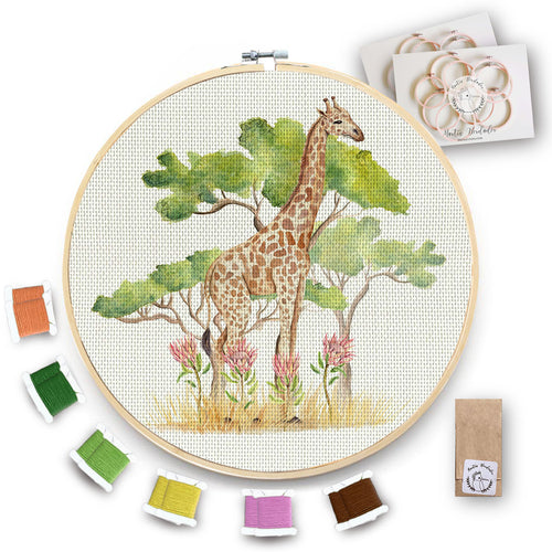 Kit XL Bastidor 30cm Jirafa