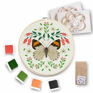 Mini Kit para bordar Mariposa Eroesa