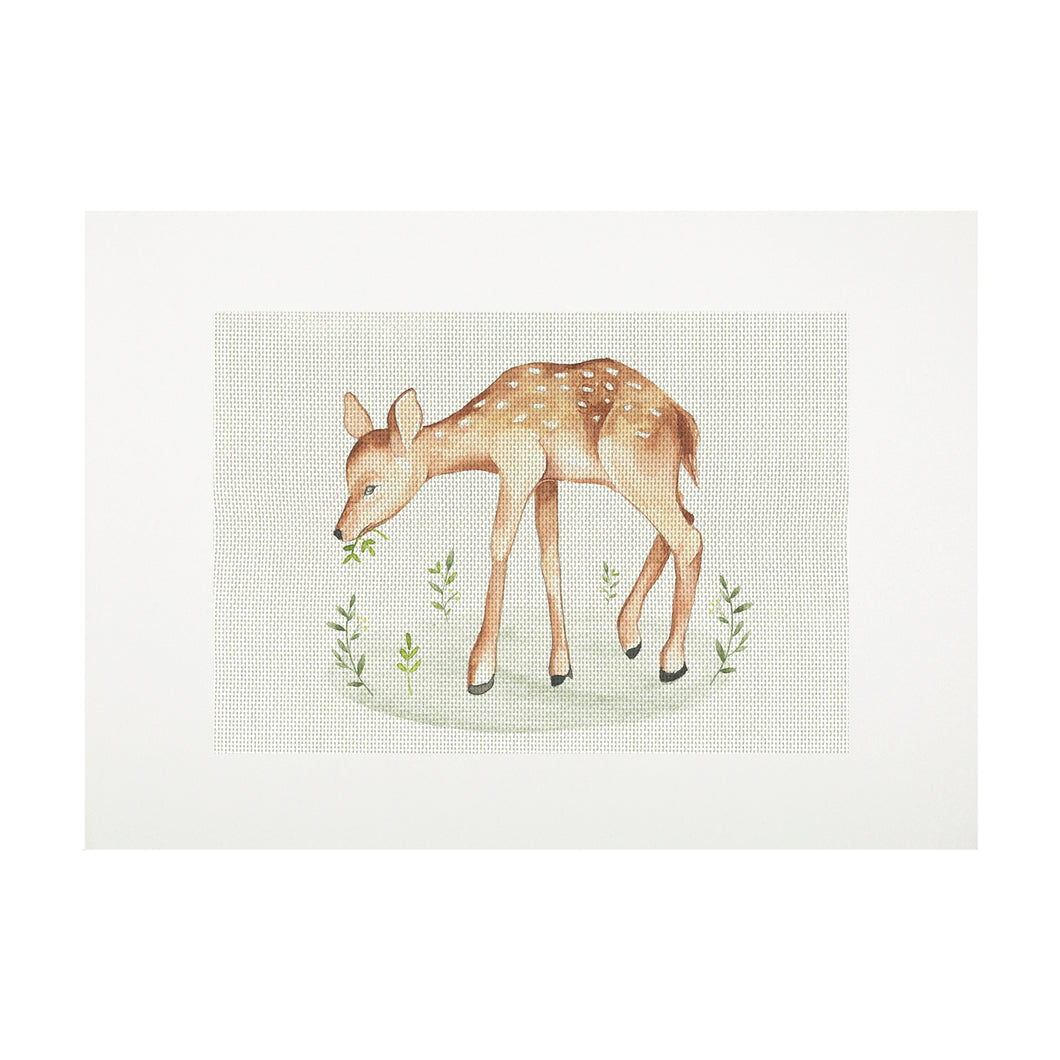 Lienzo para bordar Bambi niño